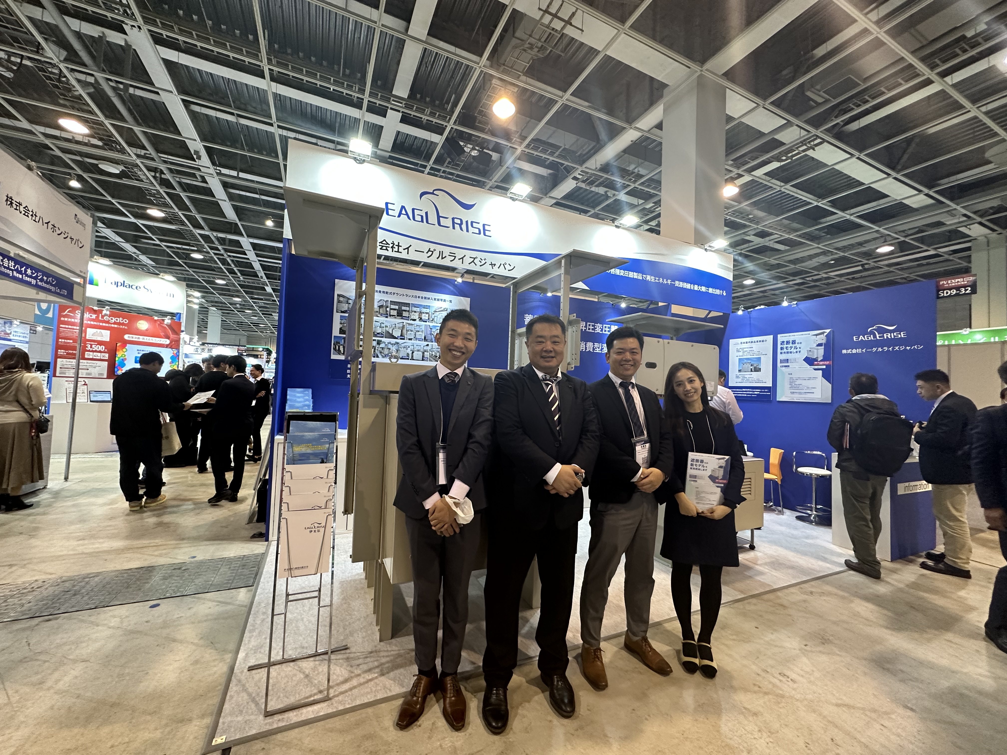 40001百老汇电子游戏亮相2023年日本国际太阳能光伏展(PV EXPO)